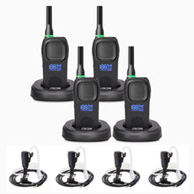 Load image into Gallery viewer, GOCOM GD800 4pack,Digital and Analog Handheld Two Way radios, Better Communication & Clearer Voice Than Analog radios,