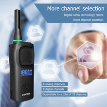 Load image into Gallery viewer, Digital and Analog Handheld Two Way radios, Better Communication & Clearer Voice Than Analog radios, GD800 2pack
