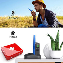 Load image into Gallery viewer, Walkie Talkies G600 FRS Two Way Radio for Adults Long Range Walkie Talkie Rechargeable, VOX Scan, NOAA & Weather Alerts, LED Lamplight 2 Pack Hand held radios
