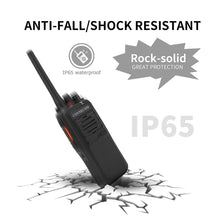 Load image into Gallery viewer, Digital & Analog Two Way Radios, Business Rechargeable GD100 4W High Power Walkie Talkies(4 Pack)