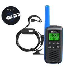 Load image into Gallery viewer, G600 Walkie Talkies Rechargeable, Waterproof Two Way Radios Long Range for Biking Hiking Camping Outdoor with Earpiece, LED Lamplight 4Pack