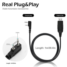 Load image into Gallery viewer, UBS Programming Cable for CONNECOM and GOCOM GD100 and GD900 Walkie-talkies Radio