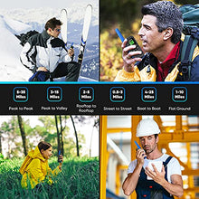 Load image into Gallery viewer, Walkie Talkies G600 FRS Two Way Radio for Adults Long Range Walkie Talkie Rechargeable, VOX Scan, NOAA & Weather Alerts, LED Lamplight 2 Pack Hand held radios