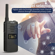 Load image into Gallery viewer, GD700 Long Range 2 Way Radio for Adults,Business Digital and Analog Handheld Two Way radios, Better Communication & Clearer Voice 6pack