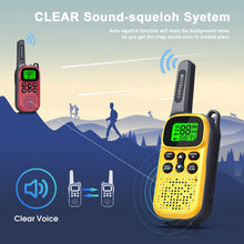 Load image into Gallery viewer, Rechargeable GOCOM G150 Walkie Talkies for Adults & Kids Toys Long Range Two Way Radio Pair for Indoor Games, Outside Adventure, Hiking, Camping