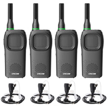 Load image into Gallery viewer, GOCOM GA80 Two Way Radios - Business Walkie Talkies for Adults Rechargeable, Big PTT Button Analog Handheld Commercial Radio 4Pack