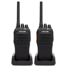 Load image into Gallery viewer, GOCOM GD100 Long Range & Rechargeable Two-Way Radio, industrial Digital & Analog Long Distance warehouse walkie talkies 2Pack