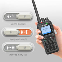 Load image into Gallery viewer, Walkie Talkie for Adults Long Range - GOCOM GD900 Waterproof DMR Radio Digital Heavy Duty 2 Way Radio(1Pack)