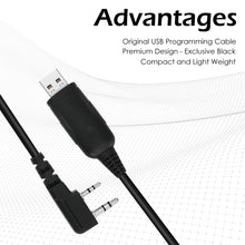 Load image into Gallery viewer, UBS Programming Cable for CONNECOM and GOCOM GD100 and GD900 Walkie-talkies Radio
