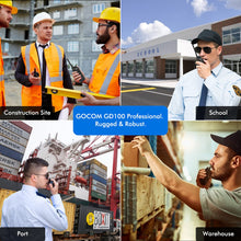 Load image into Gallery viewer, Digital & Analog Long Distance GD100 Walkie Talkies, Long Range & Rechargeable Two-Way Radio(6 Pack)