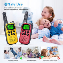 Load image into Gallery viewer, Rechargeable GOCOM G150 Walkie Talkies for Adults & Kids Toys Long Range Two Way Radio Pair for Indoor Games, Outside Adventure, Hiking, Camping