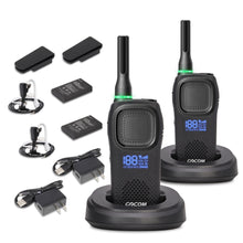 Load image into Gallery viewer, Digital and Analog Handheld Two Way radios, Better Communication &amp; Clearer Voice Than Analog radios, GD800 2pack
