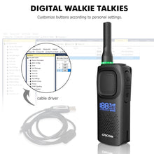 Load image into Gallery viewer, Digital and Analog Handheld Two Way radios, Better Communication &amp; Clearer Voice Than Analog radios, GD800 2pack
