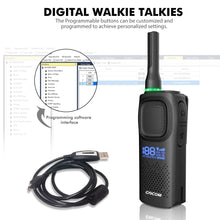 Load image into Gallery viewer, GOCOM GD800 4pack,Digital and Analog Handheld Two Way radios, Better Communication &amp; Clearer Voice Than Analog radios,
