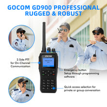 Load image into Gallery viewer, GD900 2P Long Range &amp; Rechargeable Two-Way Radio, Digital &amp; Analog Long Distance Walkie Talkies
