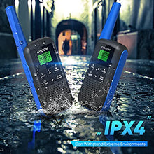 Load image into Gallery viewer, Walkie Talkies G600 FRS Two Way Radio for Adults Long Range Walkie Talkie Rechargeable, VOX Scan, NOAA &amp; Weather Alerts, LED Lamplight 2 Pack Hand held radios
