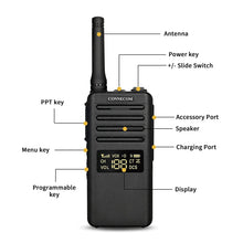 Load image into Gallery viewer, Digital &amp; Analog GD700 Compatible Radios Business Long Range Walkie talkies (4 Pack)
