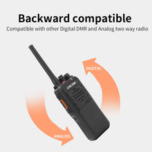 Load image into Gallery viewer, Waterproof Adults Walkie Talkie Long Range - GOCOM GD100 DMR Radio Digital Heavy Duty 2 Way Radio(1Pack)
