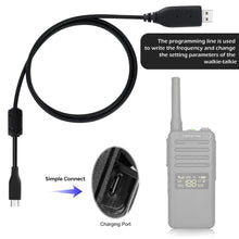 Load image into Gallery viewer, UBS Programming Cable for GD700 and GD800 Walkie-talkies Radio
