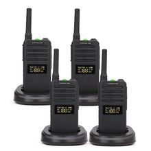 Load image into Gallery viewer, Digital &amp; Analog GD700 Compatible Radios Business Long Range Walkie talkies (4 Pack)
