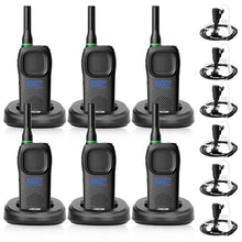 Load image into Gallery viewer, Digital and Analog Handheld Two Way radios, Better Communication &amp; Clearer Voice Than Analog radios, GD800 6pack
