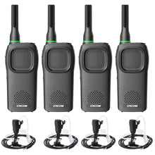 Load image into Gallery viewer, GOCOM GA80 Two Way Radios - Business Walkie Talkies for Adults Rechargeable, Big PTT Button Analog Handheld Commercial Radio 4Pack
