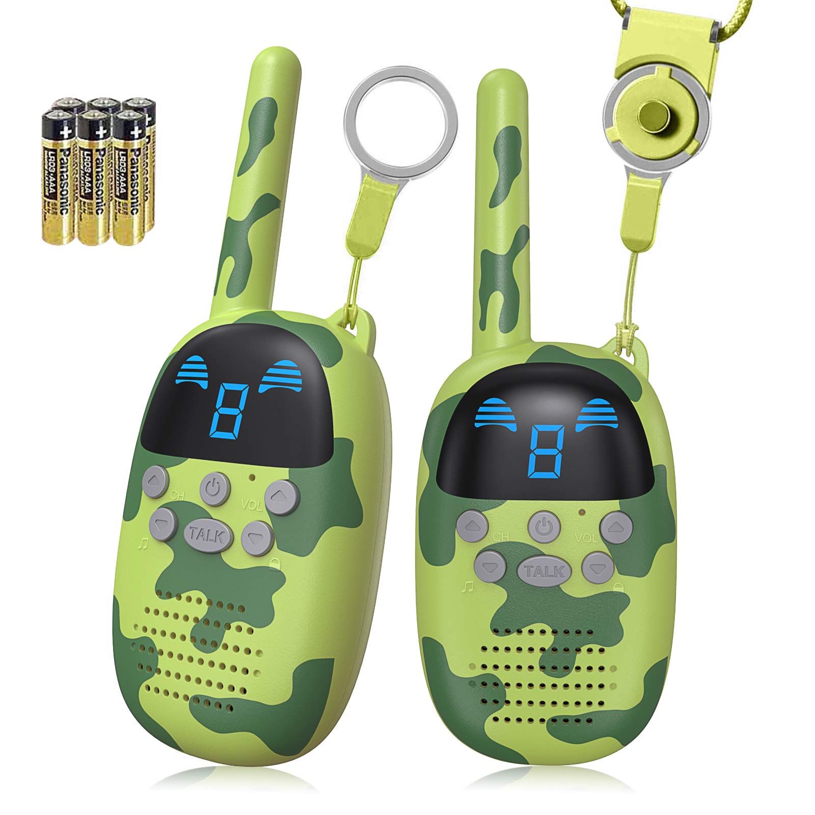 GOCOM Portable Children GO100 Pack Walkie Talkies Long Range for 3-1 –  GOCOM Store