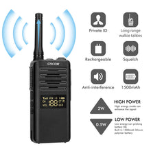 Load image into Gallery viewer, walkie talkies,retevis two-way radios,radio,programmable walkie talkies walkie talkies,emergency walkie talkies long range,digital two way radios,commercial walkie talkies,business radio
